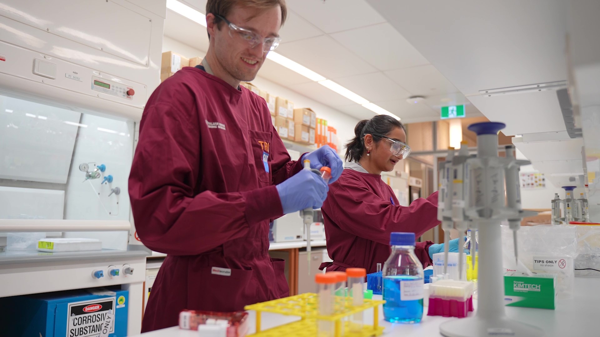 AHMB research team at the Translational Research Institute, Brisbane